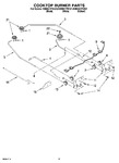 Diagram for 06 - Cooktop Burner Parts