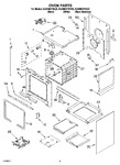 Diagram for 03 - Oven Parts