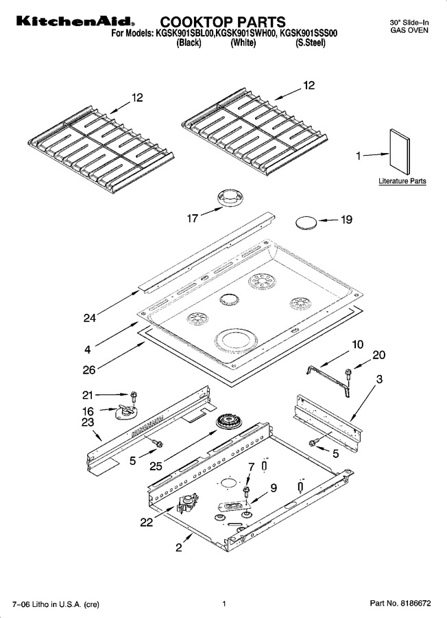 Diagram for KGSK901SSS00