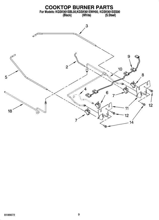 Diagram for KGSK901SSS00