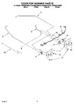 Diagram for 06 - Cooktop Burner Parts