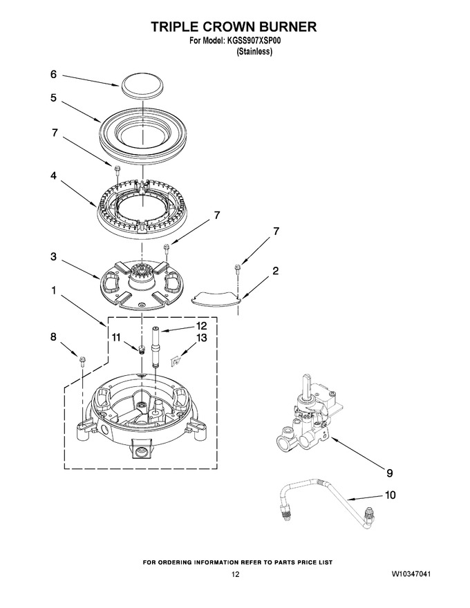 Diagram for KGSS907XSP00
