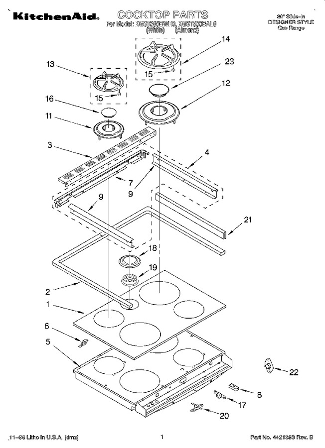 Diagram for KGST300BWH0
