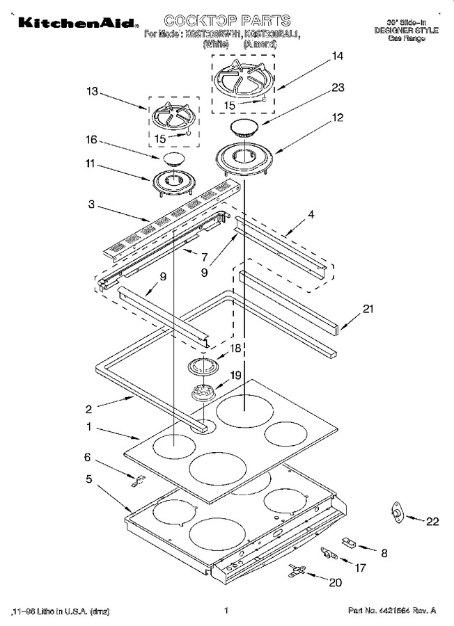 Diagram for KGST300BWH1