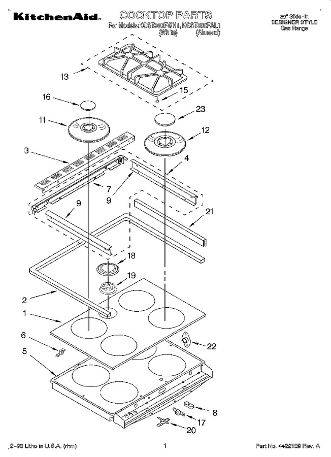 Diagram for KGST300FWH1