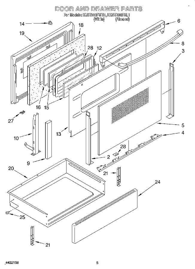 Diagram for KGST300FWH1