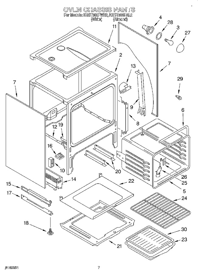 Diagram for KGST300FWH2