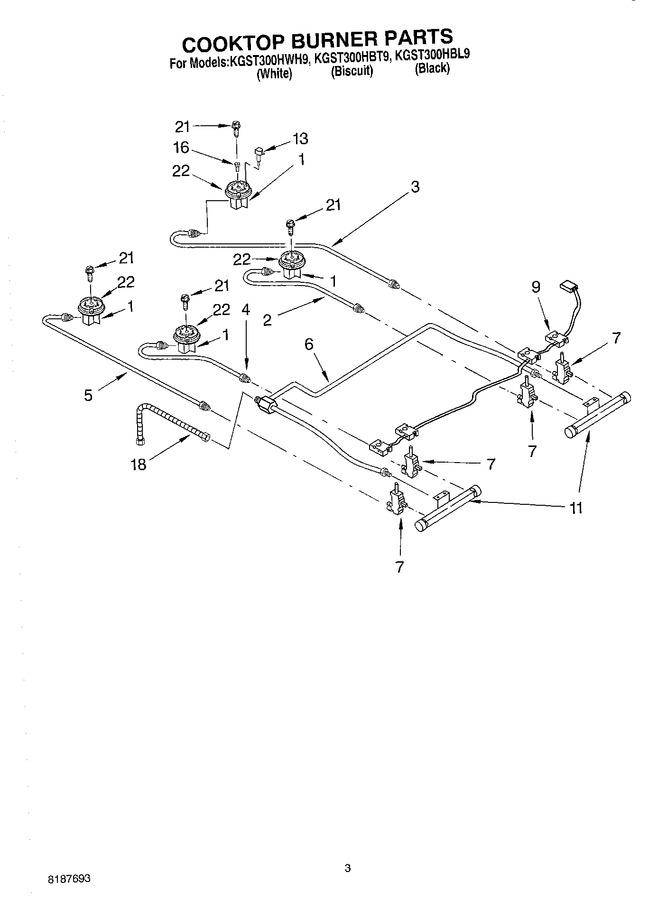 Diagram for KGST300HWH9