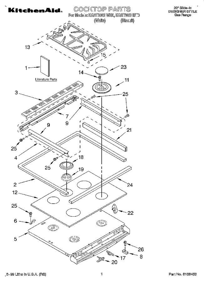Diagram for KGST300HWH0