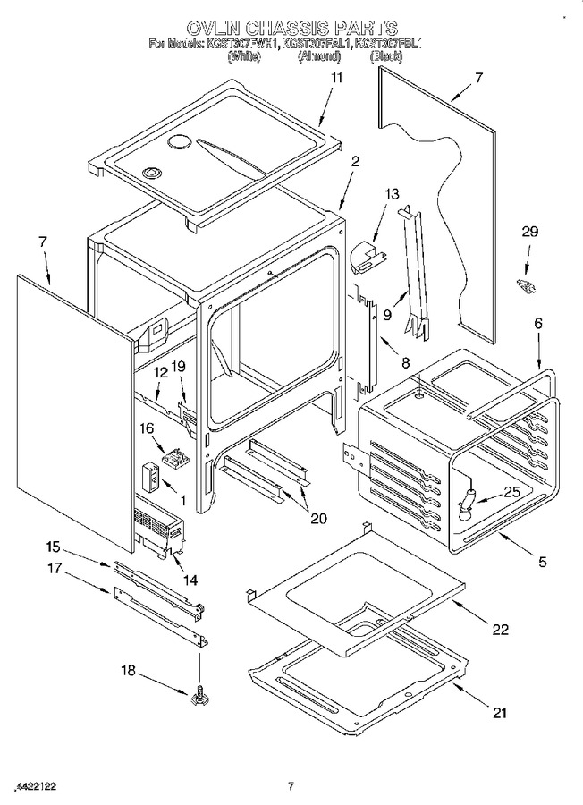 Diagram for KGST307FWH1