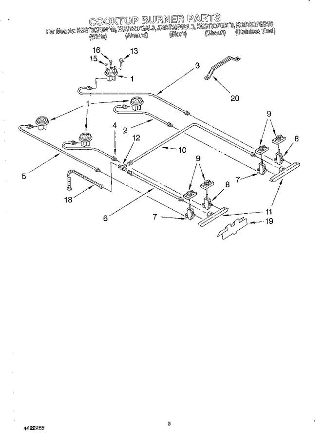 Diagram for KGST307GAL0