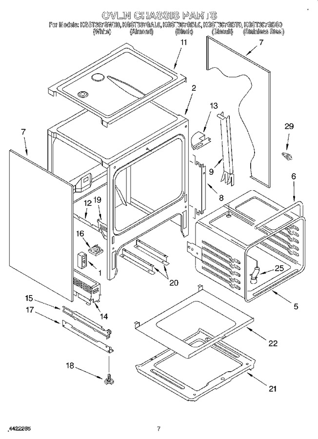 Diagram for KGST307GAL0