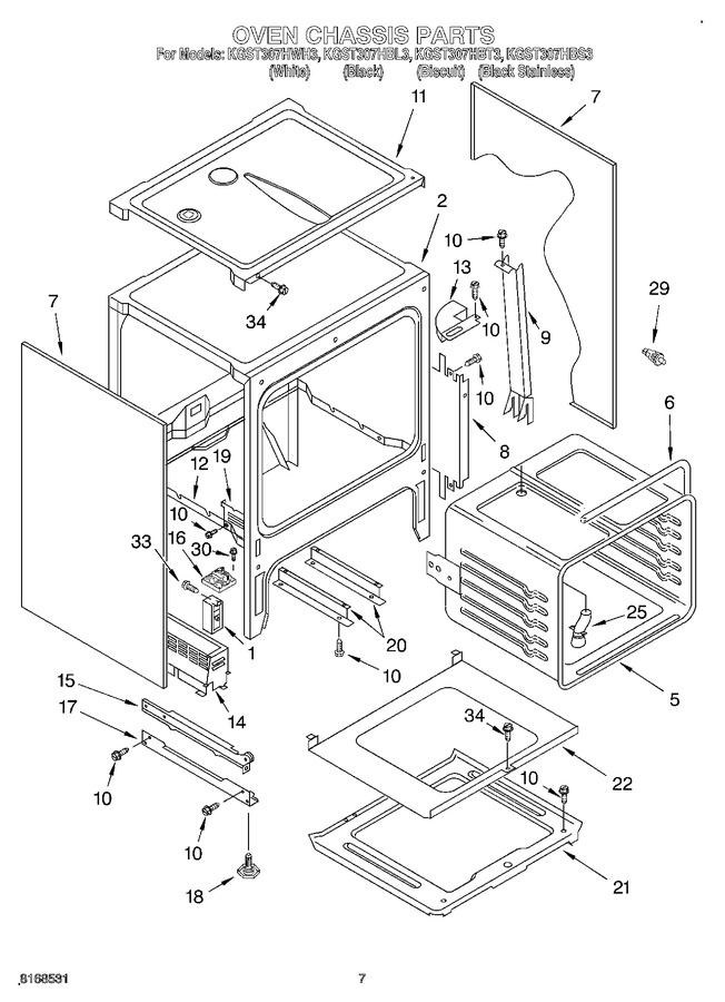Diagram for KGST307HBL3