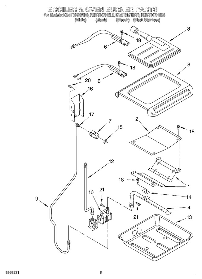 Diagram for KGST307HBL3