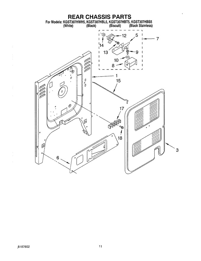 Diagram for KGST307HWH5