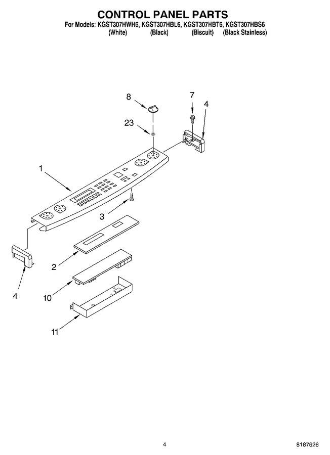 Diagram for KGST307HBL6