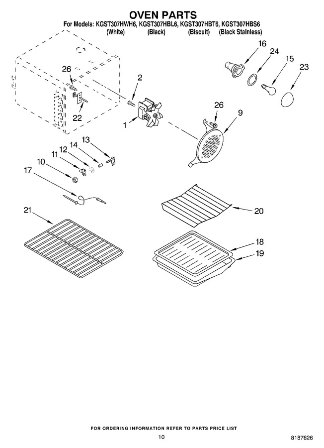 Diagram for KGST307HBL6