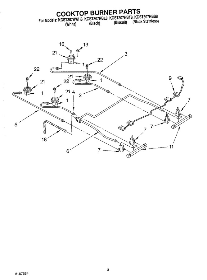 Diagram for KGST307HBL8