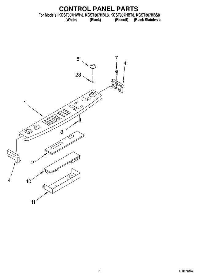 Diagram for KGST307HBL8