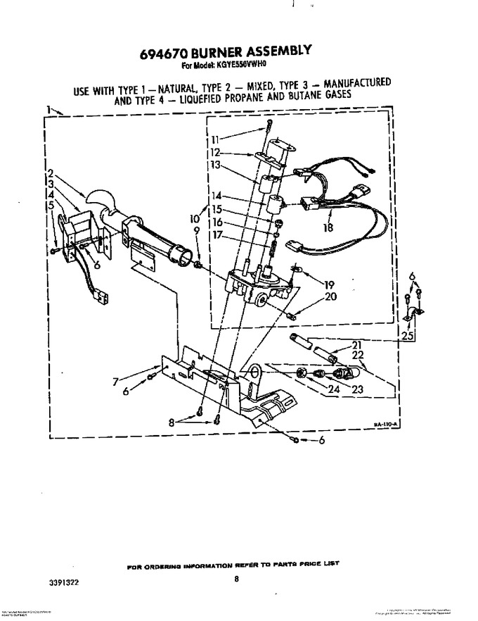Diagram for KGYE550VTO0