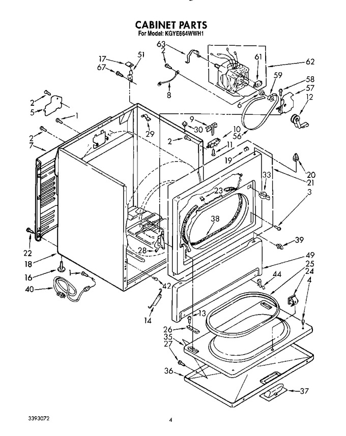 Diagram for KGYE664WAL1