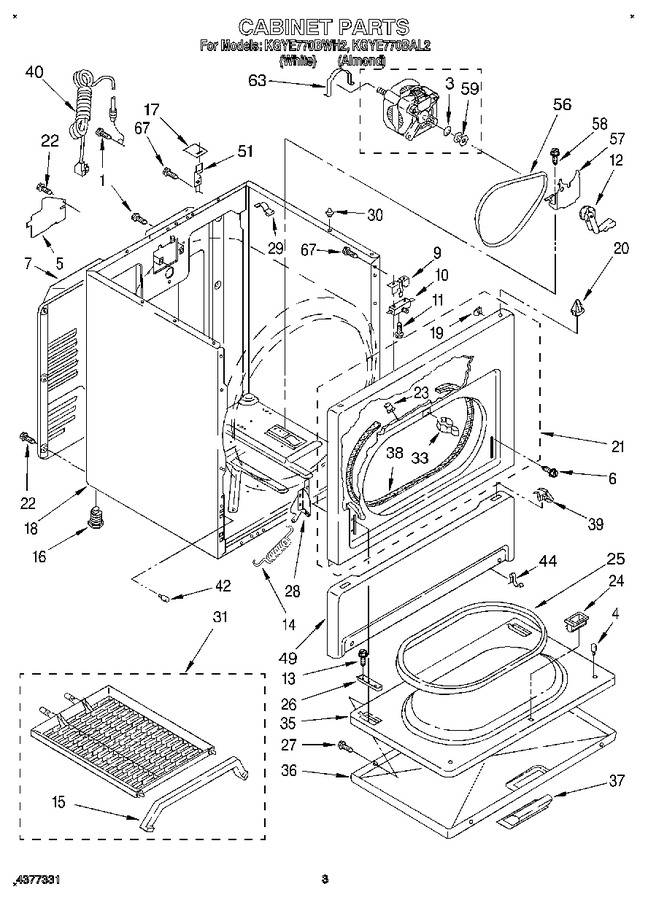 Diagram for KGYE770BAL2
