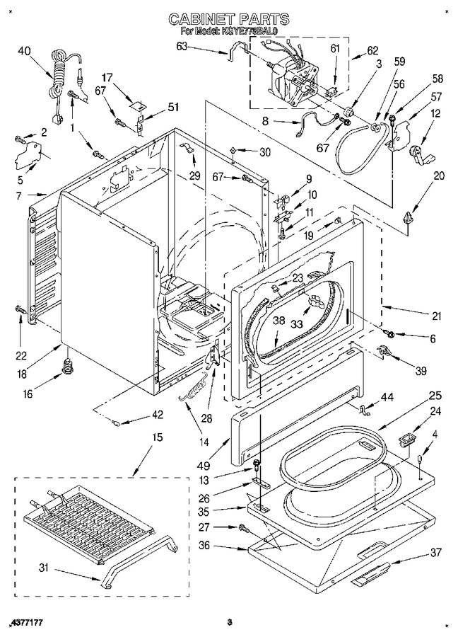 Diagram for KGYE778BAL0