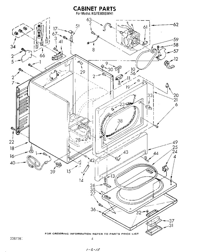 Diagram for KGYE800SWH1