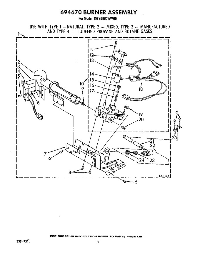 Diagram for KGYE960WAL0