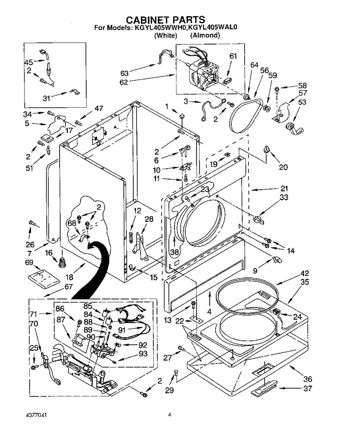 Diagram for KGYL405WAL0