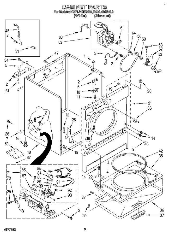 Diagram for KGYL410BAL0
