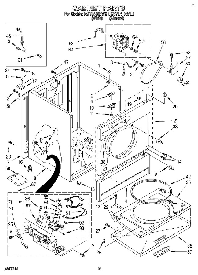 Diagram for KGYL410BAL1