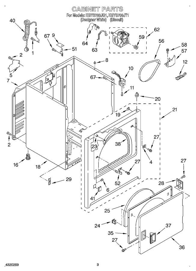 Diagram for KGYS700JT1