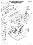 Diagram for 01 - Top And Console Parts
