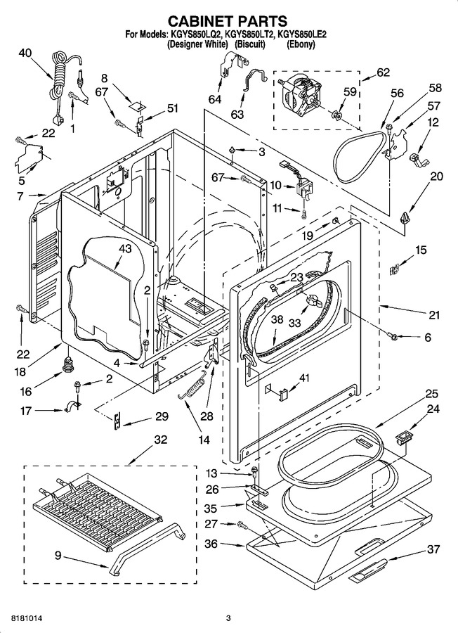 Diagram for KGYS850LQ2