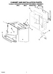 Diagram for 06 - Cabinet And Installation Parts