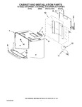 Diagram for 06 - Cabinet And Installation Parts