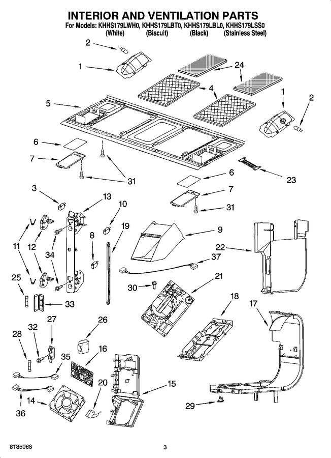 Diagram for KHHS179LWH0