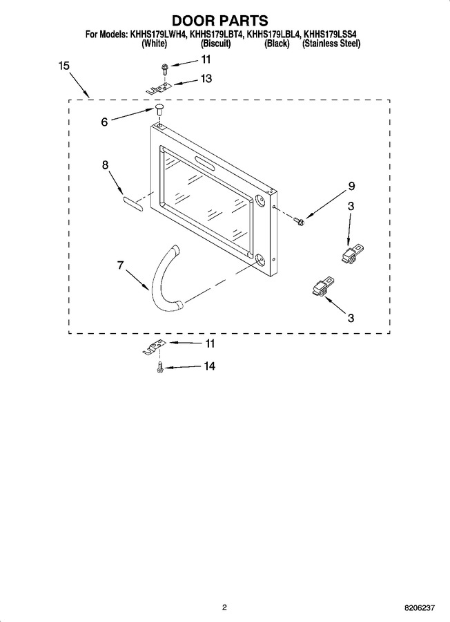 Diagram for KHHS179LWH4