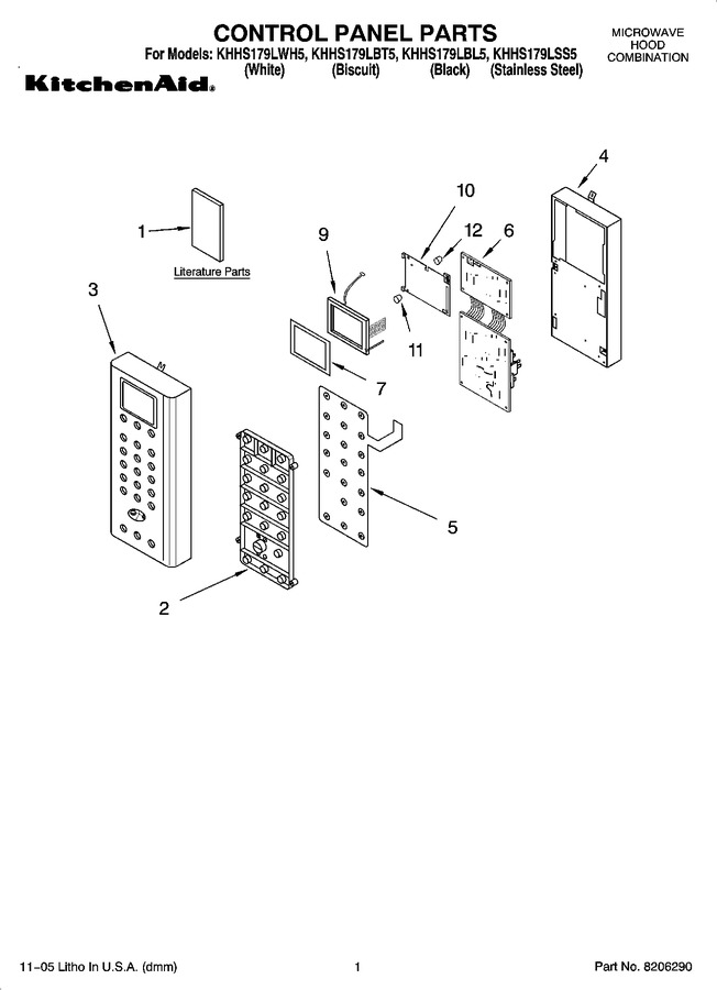 Diagram for KHHS179LWH5