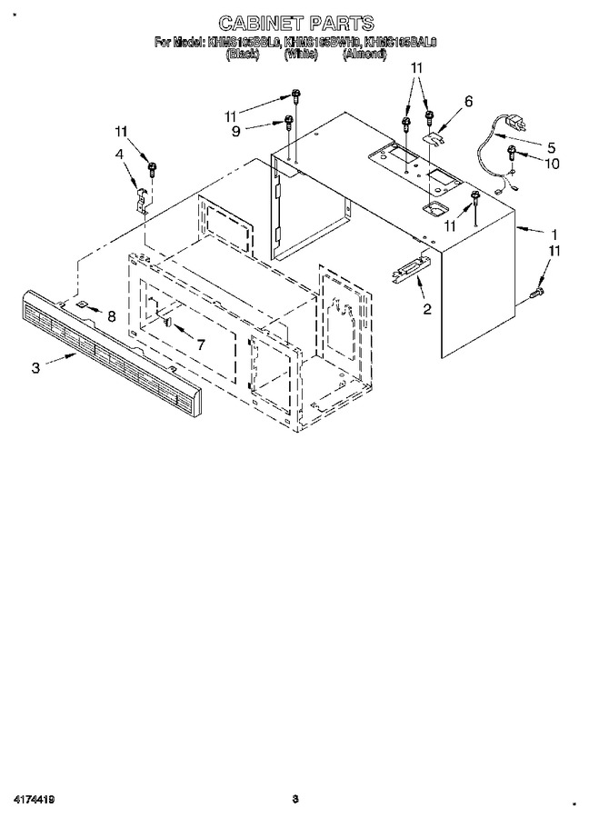 Diagram for KHMS105BWH0