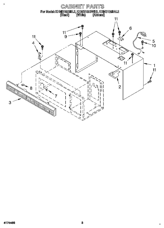 Diagram for KHMS105BBL2