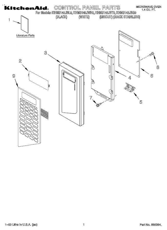 Diagram for KHMS145JBL0