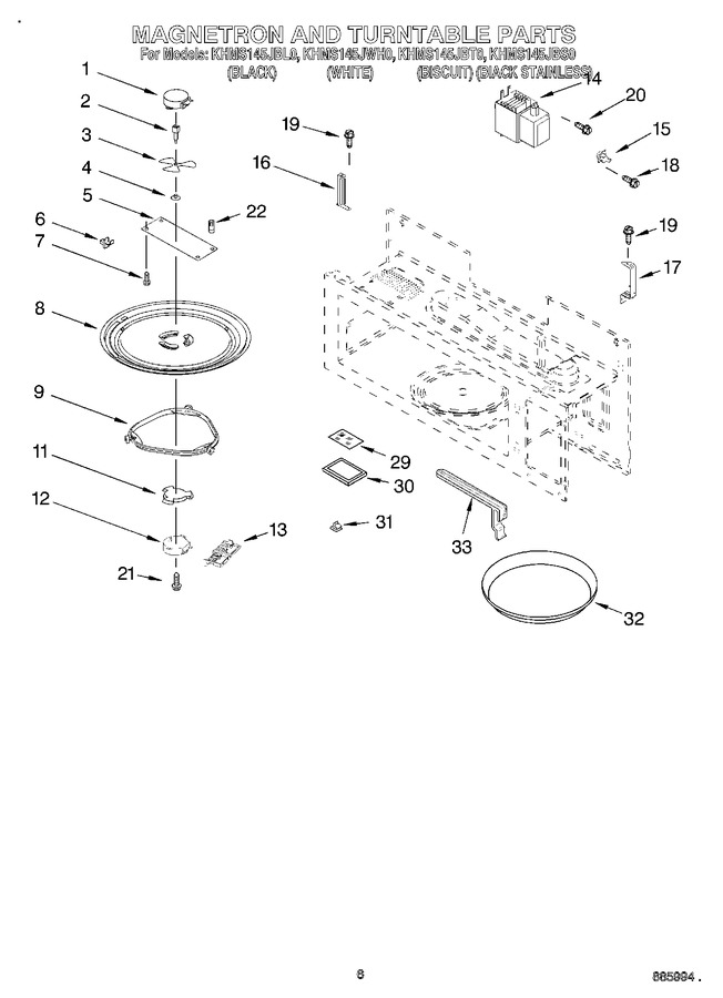 Diagram for KHMS145JBT0