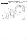 Diagram for 01 - Control Panel Parts