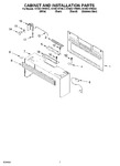 Diagram for 06 - Cabinet And Installation Parts