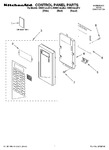 Diagram for 01 - Control Panel Parts