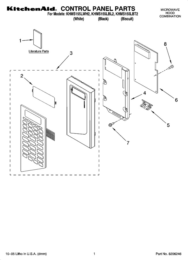 Diagram for KHMS155LBL2