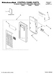 Diagram for 01 - Control Panel Parts