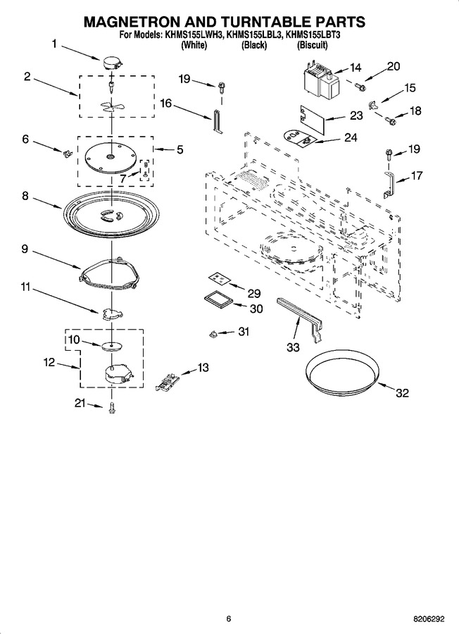 Diagram for KHMS155LBL3